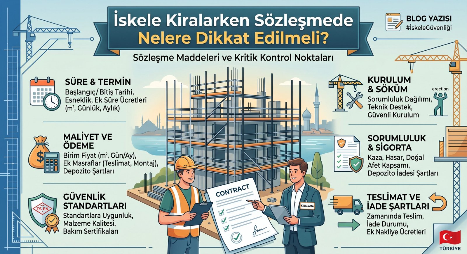 İskele Kiralarken Sözleşmede Nelere Dikkat Edilmeli?
